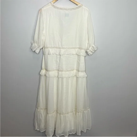 ASOS Cream Maxi Dress - Picture 2 of 4